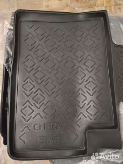 Автомобильные коврики резиновые chery tiggo 5