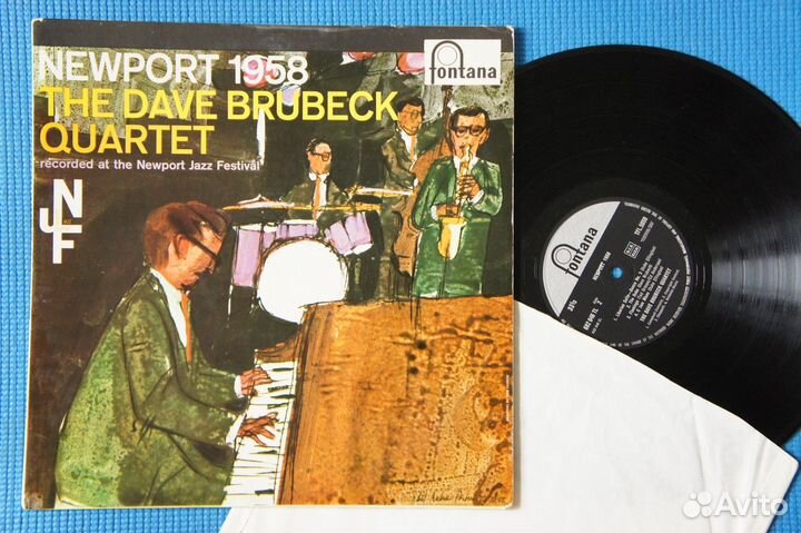Dave Brubeck Quartet - Newport 1958 -UK-1959-LP