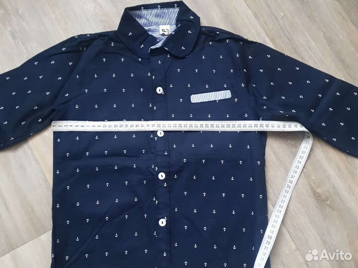 Рубашка новая для мальчика 128 134