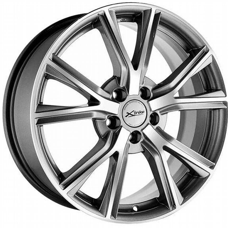 Диски X'trike X-122 7.5x18 5x108 ET38 D54.1 HSB/FP