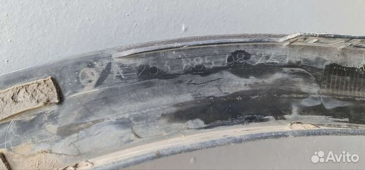 Расширить, накладка задних арок x253 glc