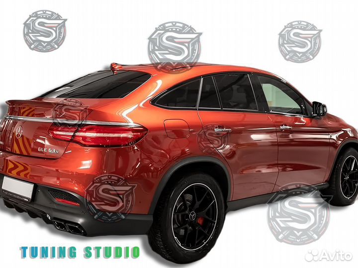 Обвес amg 63 s mercedes gle coupe 292 c 292 w 292