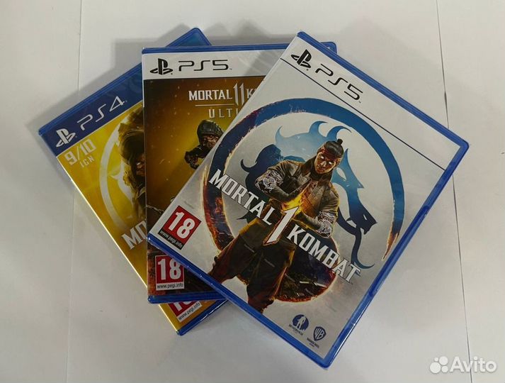Новые Игры Mortal Kombat на Sony PS 4, 5