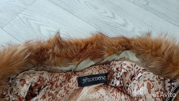 Меховая жилетка из лисы