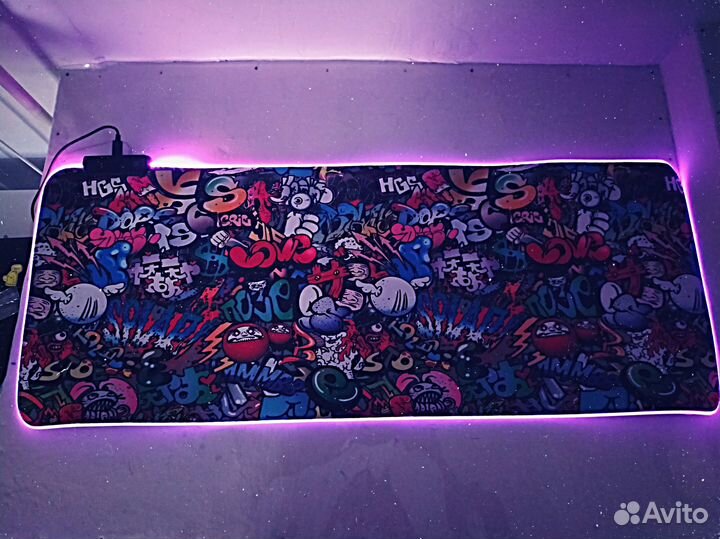 Игровой коврик для мыши и клавиатуры