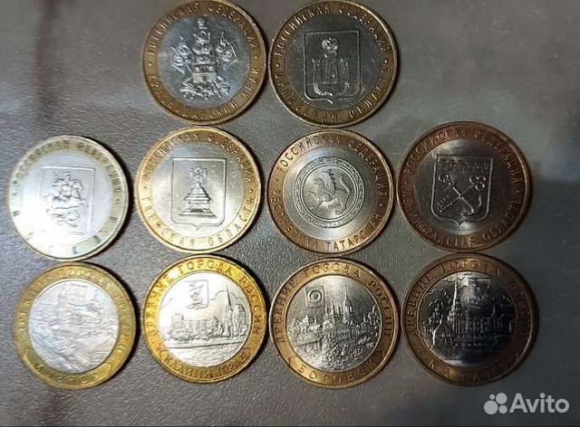 Биметаллические юбилейные монеты