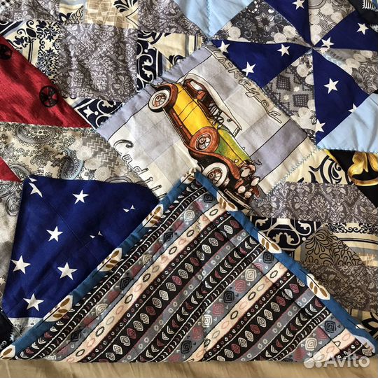 Одеялко в коляску пэчворк (ручная работа)