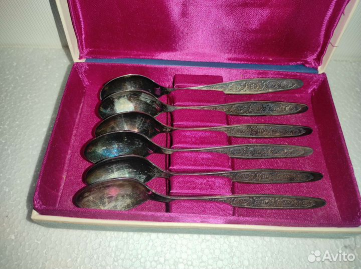 Ложки чайные мельхиоровые СССР