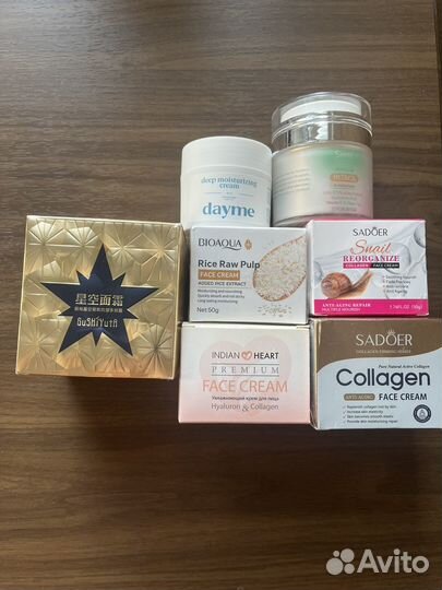 Средства для ухода за лицом и телом, крем, гель