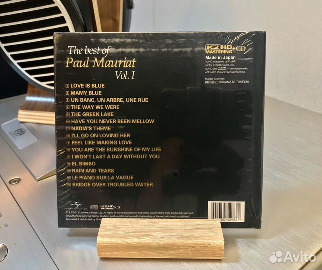 CD Paul Mauriat - The Best of Vol.1 K2HD