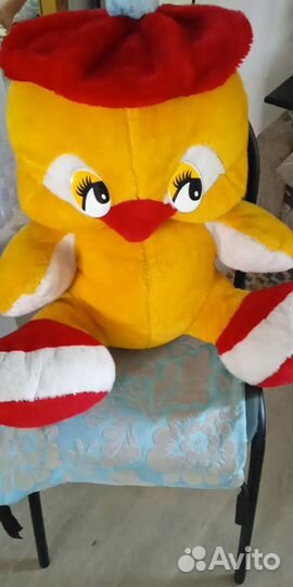 Игрушка мягкая большая Утёнок