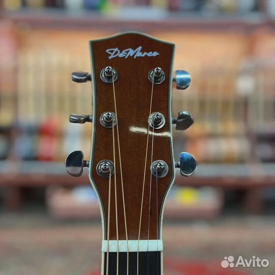 Акустическая гитара DeMarco dmed31C Dreadnought Gloss Natural