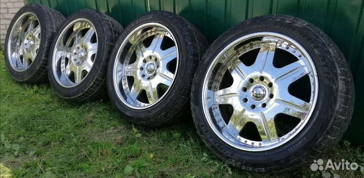 Диски R24 с резиной, под восстановление Hummer H2