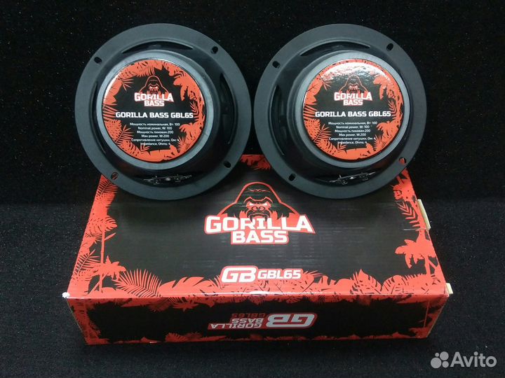 Динамики Kicx Gorilla Bass GBL65