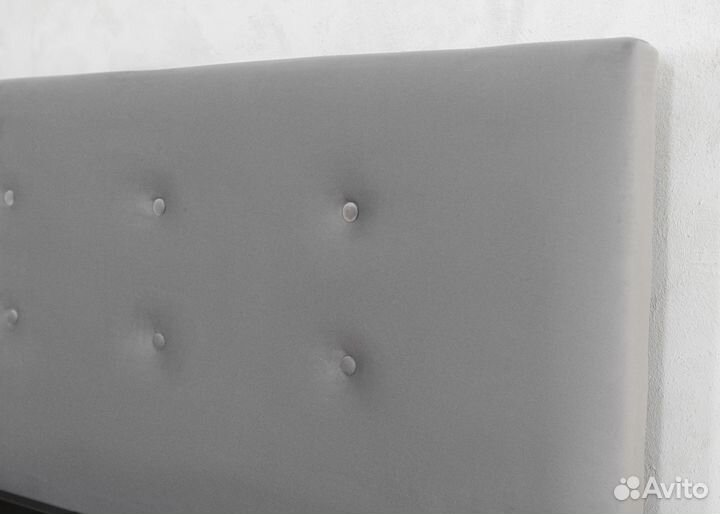 Кровать двуспальная 160х200 Роза велюр