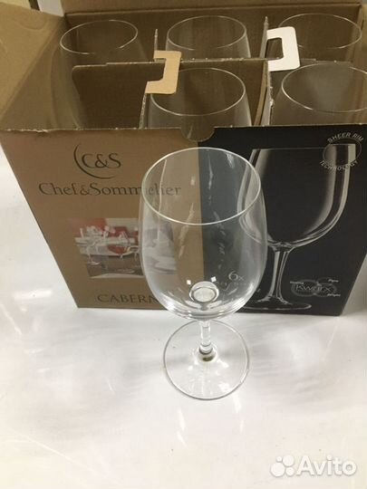 Набор бокалов для вина,6 шт, 350 мл, D67/81.H 203