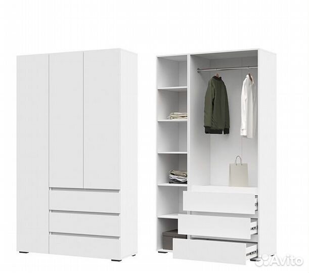 Шкаф распашной, новый в упаковках