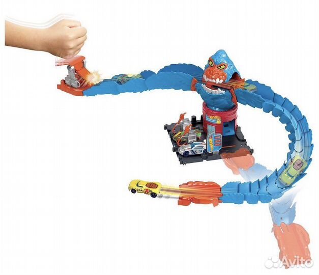 Игровой набор Hot Wheels сити Автозавправка