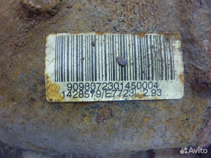 Редуктор заднего моста BMW (бмв) 7 E38 2.93