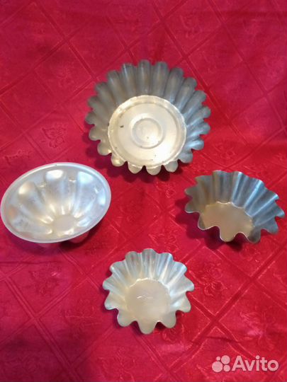 Формочки для выпечки кексов СССР