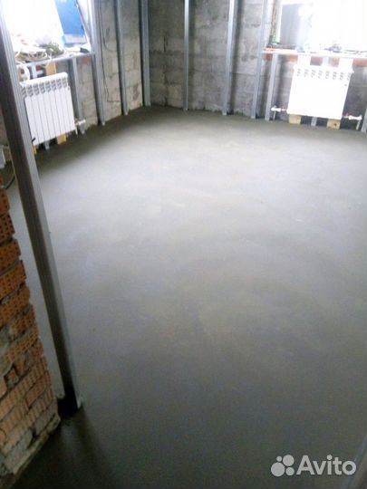 Полусухая стяжка пола