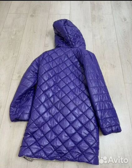 Пальто демисезонное стеганое 142 146