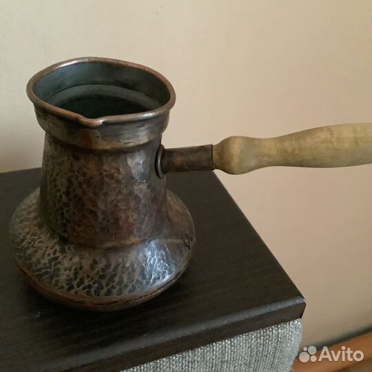 Турка для кофе медная