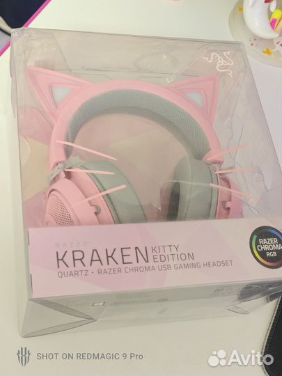 Наушники Razer Kraken kitty edition Quartz