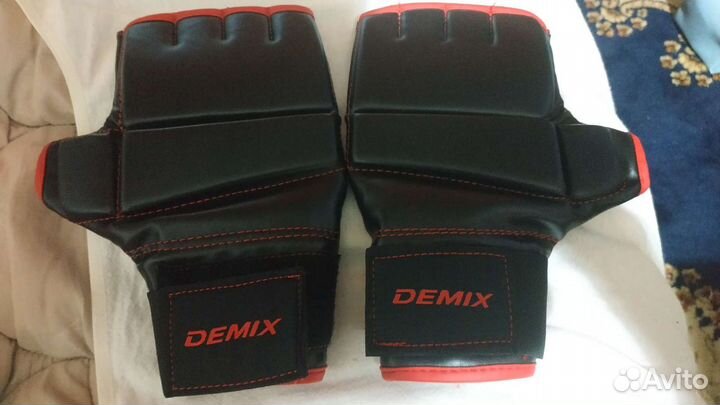 Перчатки Demix для MMA,борьбы,бокса,тайского бокса