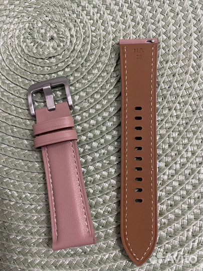 Кожаный ремешок huawei gt 3 pro 43mm новый
