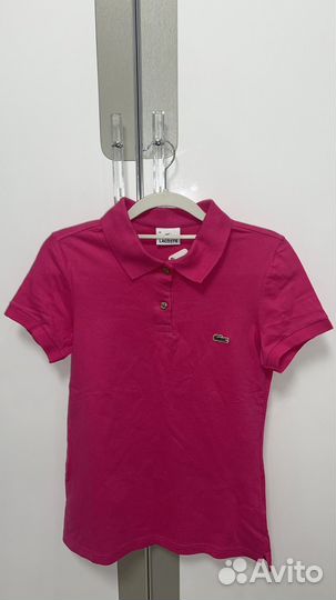 Lacoste polo женские S