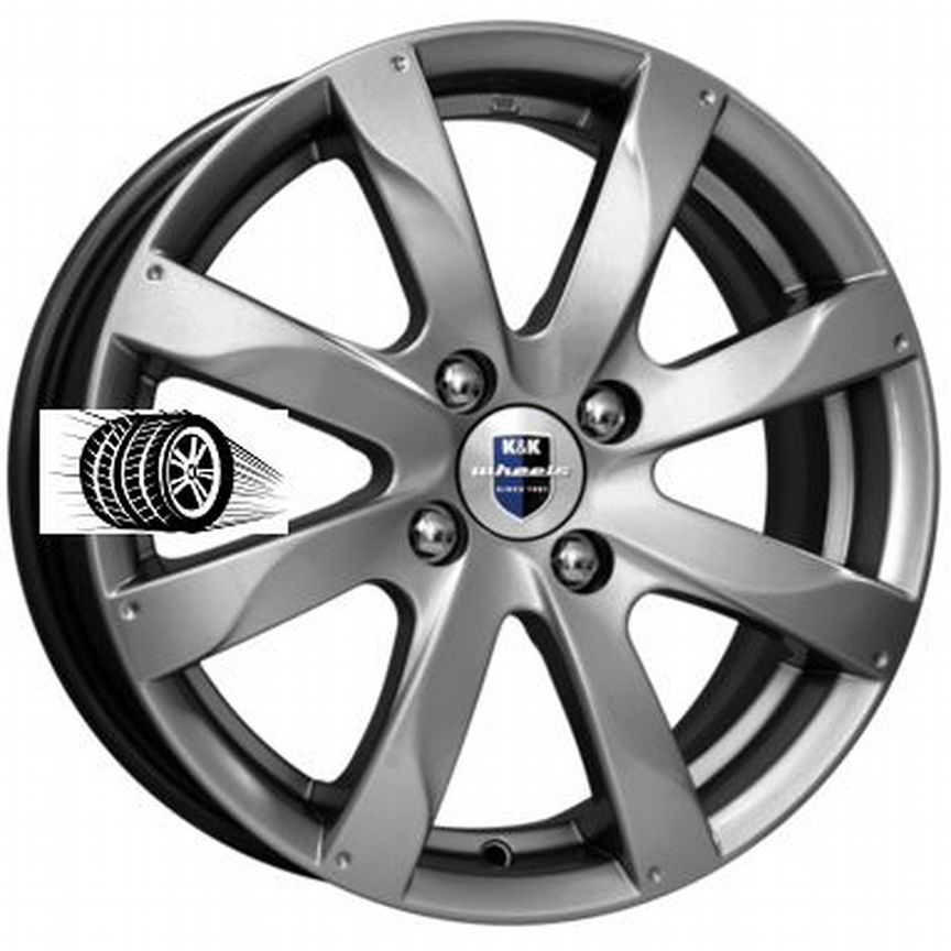 Литые диски K&K 6×R15 4×100
