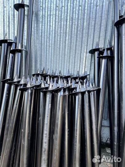 Фундамент на винтовых сваях