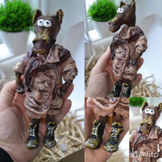 Ватная игрушка 