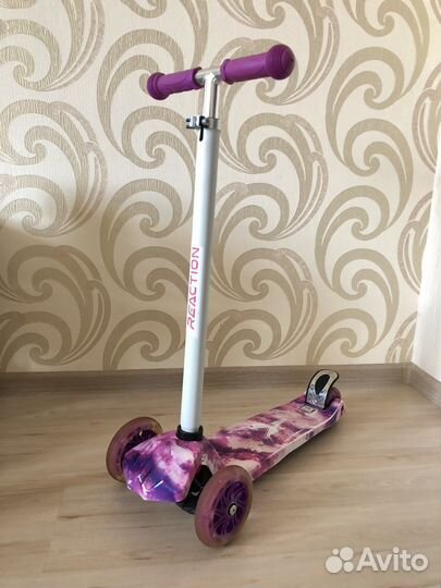 Самокат детский трехколесный бу