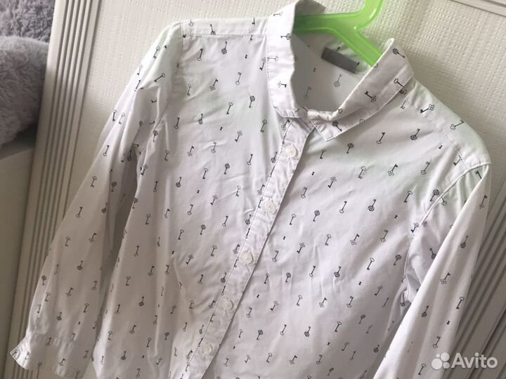 Школьная блузка 128