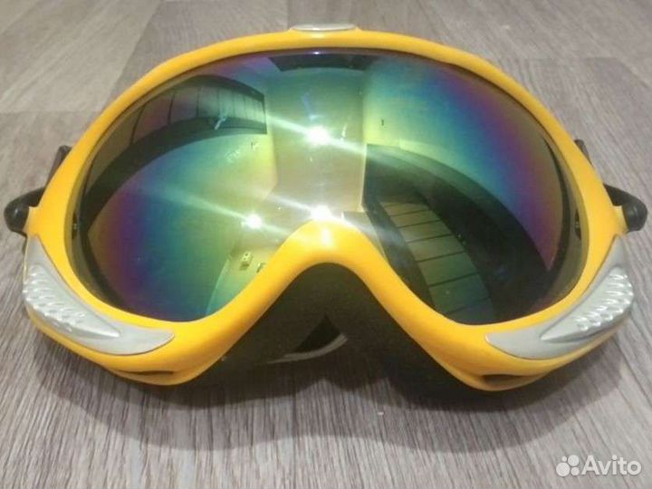 Продам шлем с очками для мотокросса