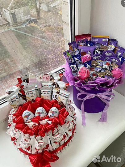 Букет из Rafaello, Сладкий Съедобный Букет