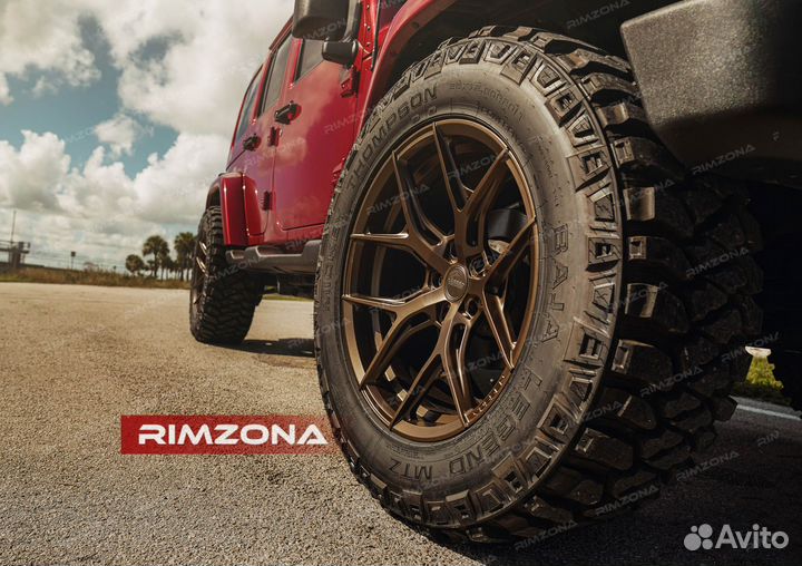 Кованые диски R20 на Jeep Wrangler