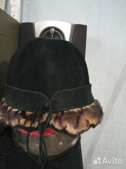 Шляпа женская черная