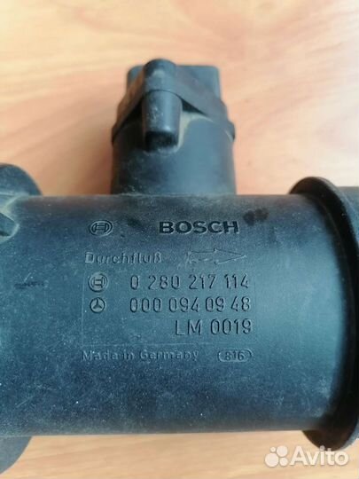 На vito 2,1 воздухомер