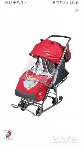 Коляска-трансформер Ника (сани)