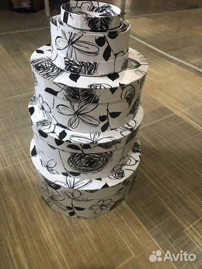 Коробка подарочная круглая