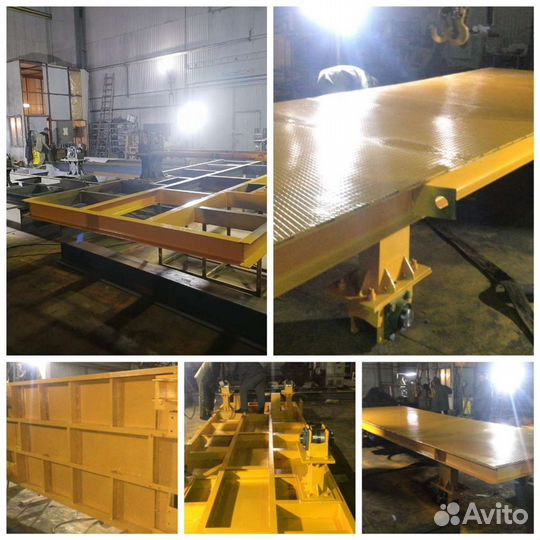 Рельсовая передаточная тележка до 90 тонн