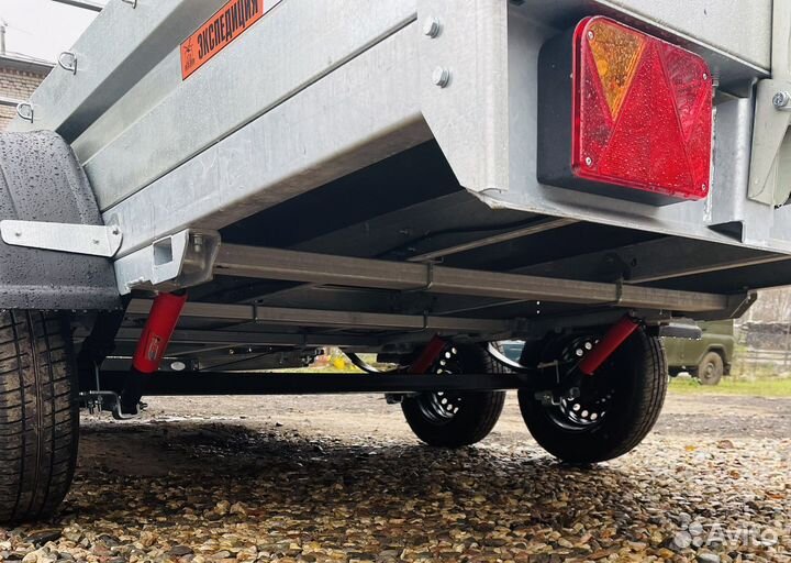 Двухосный автоприцеп 3.6х1.5 м