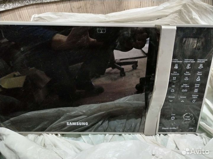 Микроволновая печь samsung с грилем