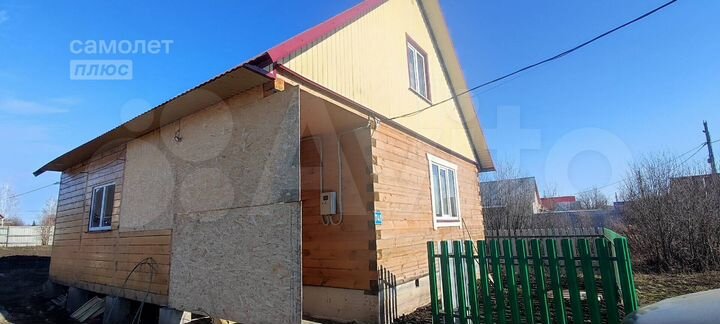 Дом 90 м² на участке 8 сот.