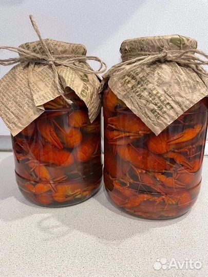 Раки варёные