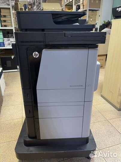 Лазерное цветное мфу HP M680 б.у. 33957 страниц
