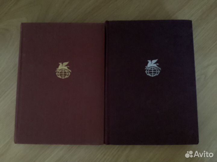 Книги Библиотека всемирной литературы 2 шт